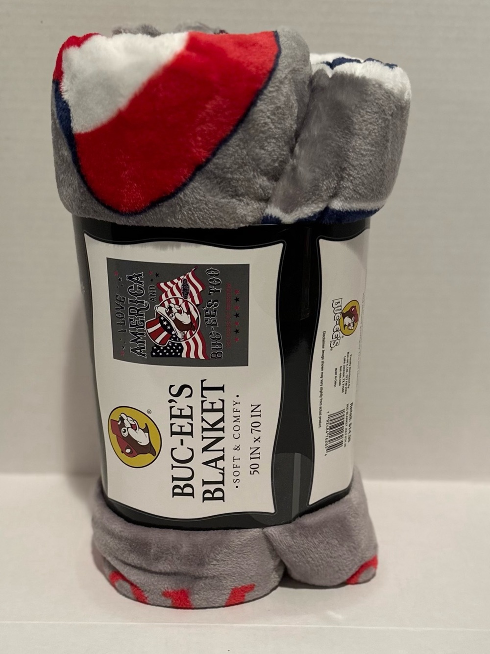 Bucees NWT America 250 July 4th 50 x 70 Plush Throw/Blanket - Picture 3 of 3